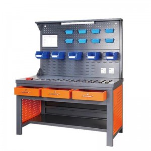 Workbench s osvětlovacím proužkem a zadní deskou