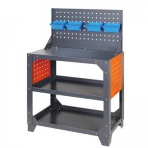 Těžký-Duty Grey Backboard Tool Cart [Velká velikost]