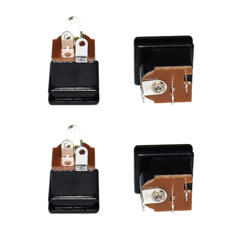 DC Socket DC-207, Zvuková zásuvka přímého vložení, dva-PIN CODPER PIN EVEC NÁVRHOVÁNÍ PINK