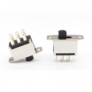 Slide Switch SS22G09 pro zametacího robota je dvojitý-Řádek 6-Pin vertikální přepínač přepínače