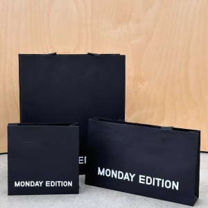 Noir luxe přenášející taška