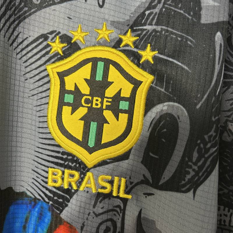 2025 Brazílie Special Edition Jersey s-Xxl
