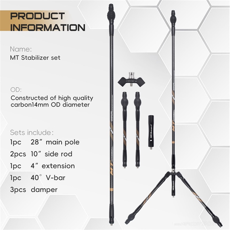 Karbonové stabilizátory Nika 240128 MT OD14MM