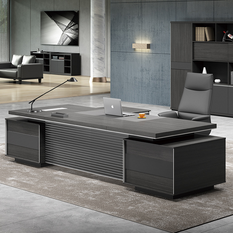 Model DBT004 Dio Light Luxusní Jednoduchý Moderní Kancelářský stůl pro jednoho manažera Výkonný počítačový stůl, vysoký-konec Office Executive Desk.