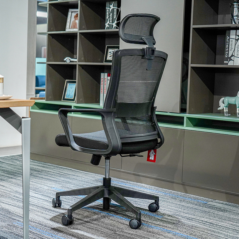 Model BGY001 Velkoobchodní ergonomická síťovaná židle - Prodyšná zakřivená záda s výškou-Nastavitelná ramena pro studium, kancelář a dlouhé sezení