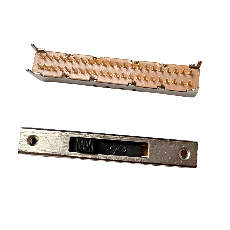 Posuvný spínač SS-49D01 Vertikální-Namontováno 9-Poloha Dvojitá-Pole Double-Miniaturní vypínačnapájení pro hračky